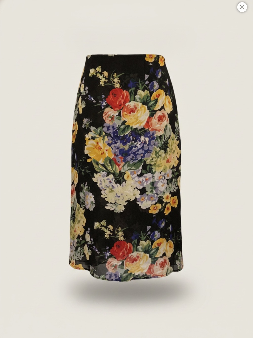 Ellen Tracy Floral Skirt Size 16